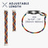 kwmobile Nylon Band, Replacement Strap Compatible with Xiaomi Mi Band 8 for Fitness Tracker
