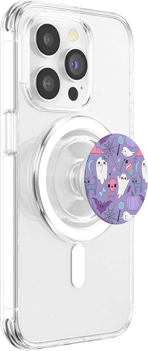 PopSockets PopGrip for MagSafe - Pastel Goth Halloween Witchy Magical Spiritual Kawaii Ghost