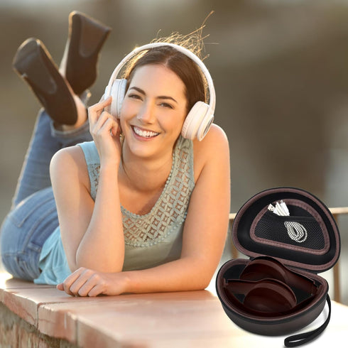 COMECASE Travel Hard Carrying Case - Compatible with Beats Solo 4/Studio Pro/Solo3/Solo2/Solo Pro Bluetooth On-Ear