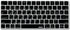 XSKN Arabic Language Ultra Thin Silicone Keyboard Skin Cover for Magic Keyboard 2015 Version, Black