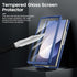VEGO Blue Case for Samsung Galaxy Z Fold 6 with S Pen Holder, Hinge Protection, 360° Ring Kickstand