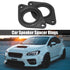 X AUTOHAUX 2 Pcs Black Plastic Car Tweeter Speaker Mounting Adapter Bracket Rings for Toyota Subaru Lexus