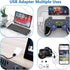 Lightning to USB Camera Adapter for iPhone, USB 3.0 Female OTG Cable for iPad to Connect Card Reader, USB Flash Drive
