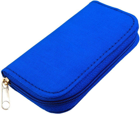 Memory Card Case, Carrying Case for Micro SD, Mini SD, and 4X CF, Card Holder Bag for Media Storage