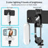 Stable Selfie Stick Tripod with Fill Light, 44 Inch Extendable Selfie Stick with Wireless Remote and Tripod Stand 360
