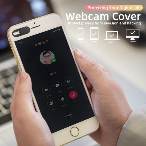 Toojcc 3/Y Camera,0.03in Webcam Cover,Ultra-Thin Camera cover Slide compatible