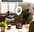 SULISAIS Desk Ring Light with Stand, Video Conference Lighting with Clip, Ring Light for Phone, Travel Selfie Light