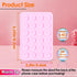 Suction Phone Case Mount, 2Pcs Silicone Grip Compatible with iPhone and Android Cases, Anti-Slip Holder for Tiktok