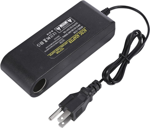 12V 10A Power Adapter Car Charger Converter, AC/DC Power Supply for Car Devices