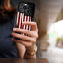 for iPhone 14 Case/iPhone 13 Case,Wallet Case Hidden Card Slot Holder Shockproof TPU and PC Dual Layer Protective Case Cover for iPhone 14 / iPhone 13 6.1 inch,Old American Flag