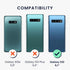 kwmobile Case for Samsung Galaxy S10, TPU Silicone Phone Cover with Soft Finish, Forest Green