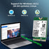 Intel BE200NGW WiFi 7 Wireless Card, Bluetooth 5.4, 5800Mbps M.2/NGFF Network for Windows 10/11, Linux Support