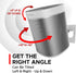Play 1 Wall Mount, White, Adjustable Swivel & Tilt Mechanism, Compatible with Sonos Play:1 Only, Mounting Bracket