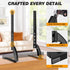 5Rcom 22 65 inch 88lbs, 800 500mm TV Stand Mount, Universal TV Stand Tabletop for to Plasma LCD LED Flat Screen TVs