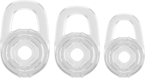 6 Clear Small Medium Large Eargels for Discovery 925 975 Wireless Bluetooth Headset, Replacement Parts