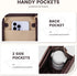 LOVEVOOK Laptop Bag for Women 15.6 inch Canvas Laptop Tote Bag, Large Capacity Work Bag with Clutch Purse, Computer Bag