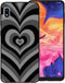 Cute Heart Tunnel Pattern Shockproof Protective Phone Case Cover for Samsung Galaxy A10e, Anti-Slip Thin Slim Soft