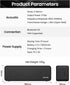 Raymate Bluetooth Speakers, 20W IPX7 Waterproof Wireless Speaker, HiFi Stereo Sound, 1000mins Playtime, Portable for