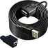 Long USB 2.0 Extension Cable 30FT with Hub, USB Male to Female Long Cable Extension Cord Data Transfer Extender USB