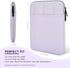 12.9 inch iPad Pro Tablet Sleeve Case for 2024 iPad Pro 13 inch(M4), iPad Air 13"(M2), iPad Pro 12.9 inch M2 M1(6th/5th/4th/3rd Gen) 2022-2018 with Magic Keyboard -Purple by CaseBuy