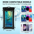 2 Pack IPX8 Waterproof Phone Pouch with Lanyard, Floatable Case for iPhone 15 14 13 12 Pro/Pro Max, Galaxy S24/S23