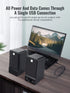 OROW USB Computer Speakers, Hi-Fi Stereo External Speakers for PC, 16W Desktop Speaker with Built-in DSP Sound Chip,