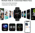Smart Watch for Women & Men, IP68 Waterproof with Blood Oxygen, Heart Rate & Sleep Monitor for Android/iOS