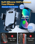 HTU 2024 Ultimate Car Phone Mount, Strongest Suction & Military-Grade Holder for Dashboard Windshield