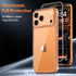 TAURI 17 17 for iPhone Pro Case, Full Camera Protection with Screen Protector, Anti-Yellowing Military-Grade Protection