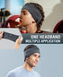 Perytong New Sleep Headphones Bluetooth Headband, Wireless Soft Headphones for Side Sleepers, Running, Travel