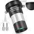Alstar 1.25" 2X Barlow Lens, MultiCoated Metal with M42x0.75 Thread Camera Interface for Telescopes