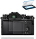 JJC 2 Pack Ultra-Thin Anti-Fingerprint Anti-Scratch 9H Hardness Tempered Glass Screen Protector for Fujifilm X-T5 Camera