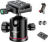 Manbily Ball Head Tripod Head - 360° Panoramic Monopod with Metal Aluminum Body, Extra Arca Swiss Plate, 17.6lbs Load