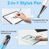 Bopomofo Stylus (5 Pcs) - 2-in-1 Stylus Pen for Touchscreen, High Precision for iPhone/iPad/Android Tablets