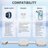 4 in 1 Wireless Charger for Apple, Used for iPhone 11 12 13 14 15, Wireless Charging Station for Galaxy S9 10 21 22 23,
