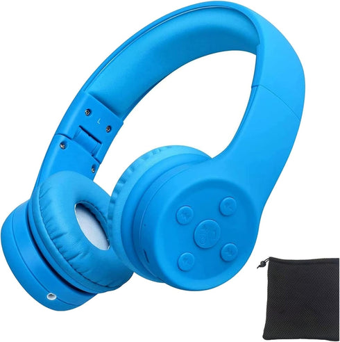 Bluetooth Headphones for Toddlers, Wireless Kids Headphones with Sharing Port, Mic for Boys Girls Travel