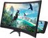 12 Inch 3D Curved HD Phone Screen Amplifier, Foldable Phone Holder for All Smartphones