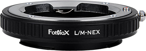 Fotodiox Lens Mount Adapter for Leica M Lens to Sony Alpha E-Mount Mirrorless Cameras