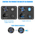 12 12V PD30W QC18W 150W 4 1 Volt USB Outlet RV Accessory Marine Switch Panel, Dual and Car USB Port Aluminum Charger