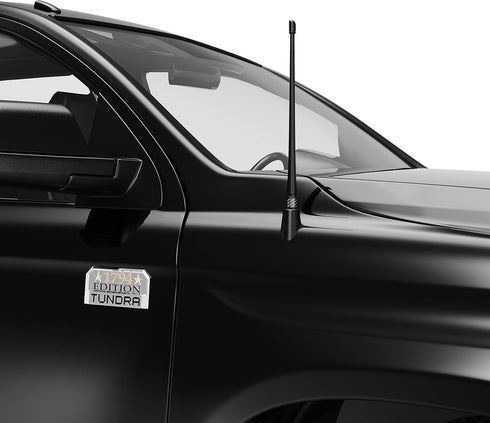 RYDONAIR Short Antenna for Toyota Tundra 2014+ & Tacoma 1995+, 13 inches Flexible Rubber Antenna Replacement