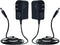 2Pack 12V 1A/1000mA 10ft Long Power Supply Adapter, 12W AC to DC Adapter Cord for LED Strip Lights, Keyboard, Router,