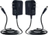 2Pack 12V 1A/1000mA 10ft Long Power Supply Adapter, 12W AC to DC Adapter Cord for LED Strip Lights, Keyboard, Router,