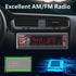 LXKLSZ MP3 Car Stereo Bluetooth Single Din LCD Audio Radio with Brightness Adjustment APP Control Player Supports Hands