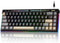 Typehaven VK68 65% Gaming Keyboard, Wired Backlit Mini Keyboard, Ultra-Compact Anti-Ghosting No-Conflict 68