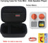 Carrying Case for Yoto Mini Kids Portable Bluetooth Travel Speaker Player, Kids Audio & Music Player cover, Children s Speaker Plays Audiobook Cards Radio Storage Holder. Black (CASE ONLY)