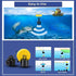 LUCKY Kayak Portable Fish Depth Finder - Handheld Sonar Fishing LCD Display FFC1108