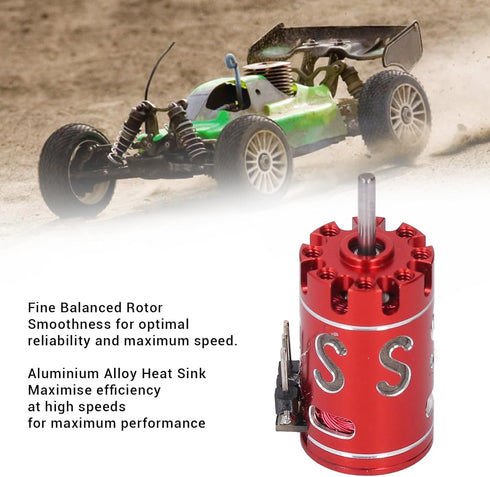 K989 K969 1/24 1/28 2.0mm (3500KV Drfeify RC Brushless Mini Electric Motor for with Shaft, High Speed RC Boat Model