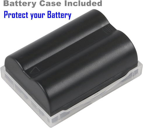 Kastar 2 Pack Li-ion Battery Pack for Nikon EN-EL3 ENEL3 EN-EL3A and Nikon DSLR D50 D70 D70s D100