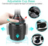 OQTIQ Magnetic Phone Mount, Universal Cup Holder Compatible with iPhone Samsung Galaxy LG, Extra Strong with 6 Magnets