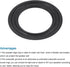 MECCANIXITY Rubber Speaker Foam Edge Surround Rings 3 Inch for Subwoofer Replacement Parts, 2 Pcs